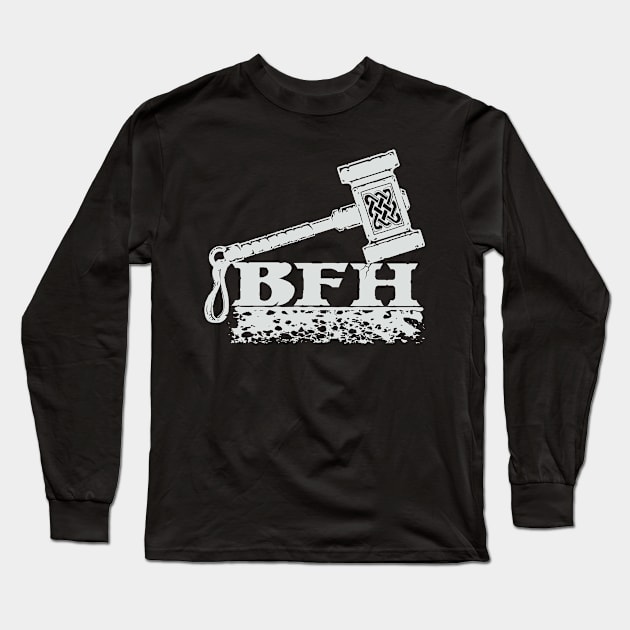 War Hammer Long Sleeve T-Shirt by UncleFez